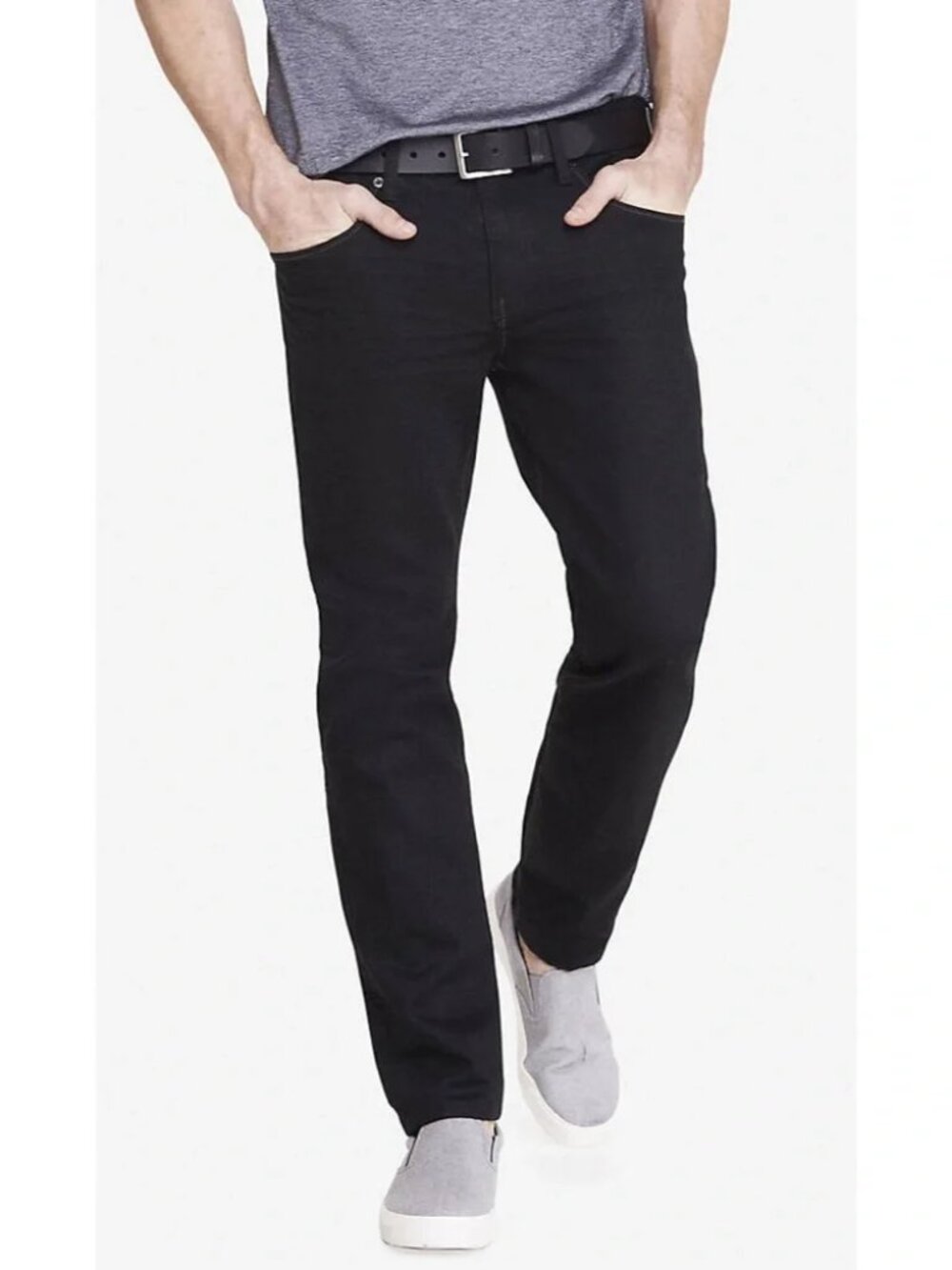 NWT Express Men's ROCCO Slim Fit 31 x 32 Black jeans